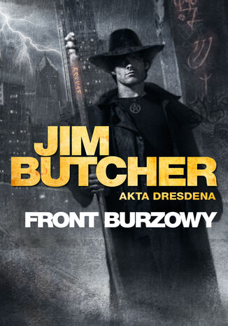 Front burzowy Jim Butcher - okladka książki