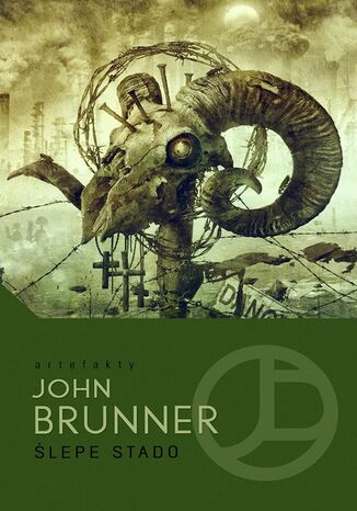 Ślepe stado John Brunner - okladka książki