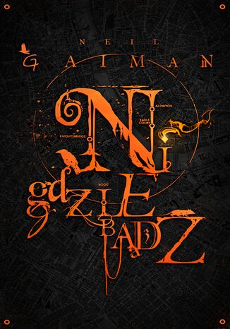 Nigdziebądź (wydanie 8) Neil Gaiman - okladka książki