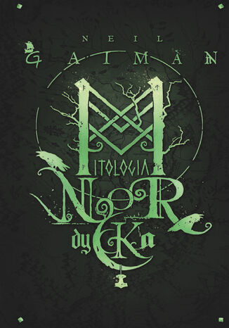 Mitologia nordycka Neil Gaiman - okladka książki