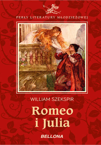 Romeo i Julia Wiliam Szekspir - okladka książki