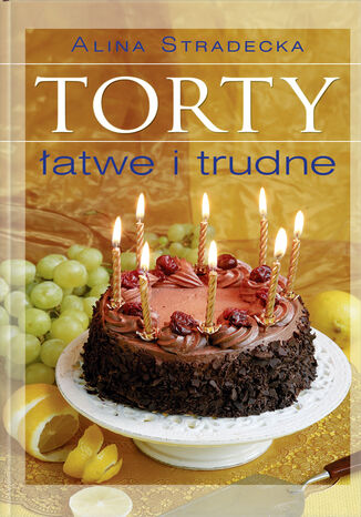 Torty łatwe i trudne Alina Stradecka - okladka książki