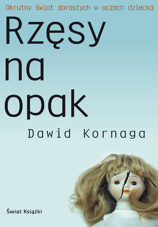 Rzęsy na opak Dawid Kornaga - okladka książki