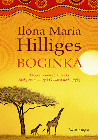 Boginka Ilona Maria Hilliges - okladka książki