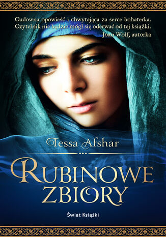 Rubinowe zbiory Tessa Afshar - okladka książki