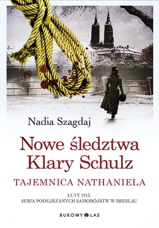 Nowe śledztwa Klary Schulz. Tajemnica Nathaniela Nadia Szagdaj - okladka książki