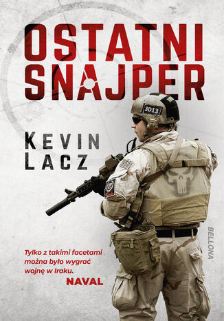 Ostatni snajper Kevin Lacz - okladka książki