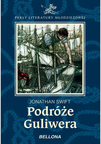 Podróże Guliwera Jonathan Swift - okladka książki