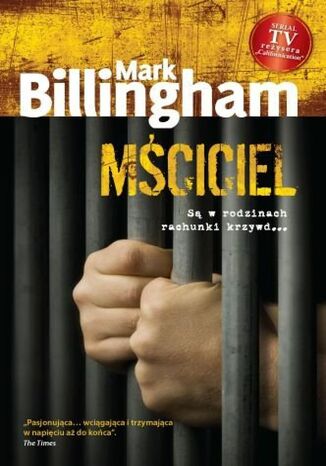 Mściciel Mark Billingham - okladka książki