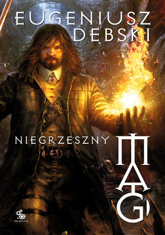 Niegrzeszny mag Eugeniusz Dębski - okladka książki