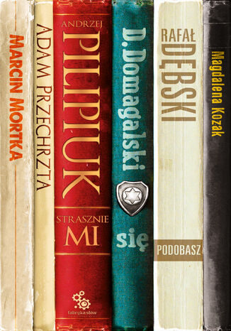 Strasznie mi się podobasz Andrzej Pilipiuk, Marcin Mortka, Magdalena Kozak, Adam Przechrzta, Rafał Dębski, Dariusz Domagalski - okladka książki