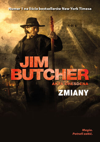 Zmiany Jim Butcher - okladka książki