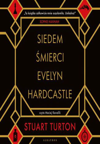 Siedem śmierci Evelyn Hardcastle Stuart Turton - audiobook MP3