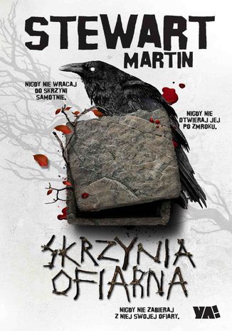 Skrzynia ofiarna Martin Stewart - okladka książki