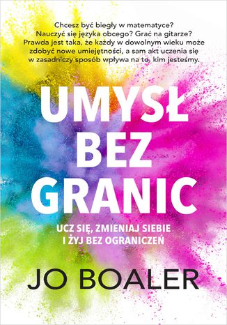 Umysł bez granic Jo Boaler - okladka książki