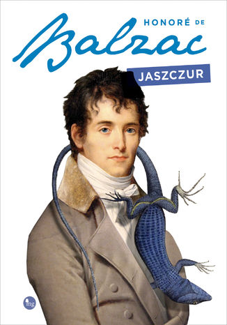 Jaszczur Honoré de Balzac - okladka książki