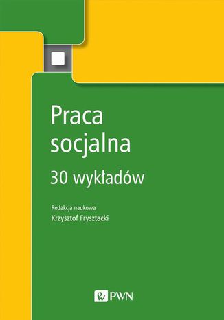 Praca socjalna Krzysztof Frysztacki - okladka książki