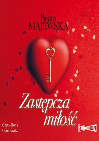 Zastępcza miłość Beata Majewska - okladka książki