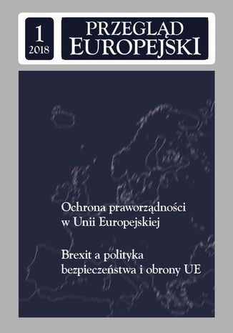 Przegląd Europejski 2018/1 Konstanty Adam Wojtaszczyk - okladka książki