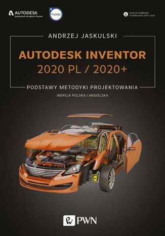Autodesk Inventor 2020 PL / 2020+ Andrzej Jaskulski - okladka książki