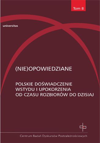 (Nie)opowiedziane. Polskie doświadczenie wstydu i upokorzenia od czasu rozbiorów do dzisiaj Kuziak Michał, Paczoska Ewa, Hanna Gosk - okladka książki