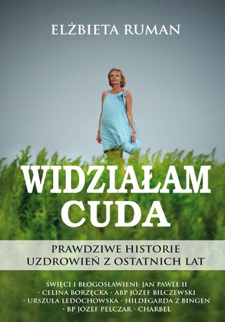 Widziałam cuda Elżbieta Ruman - okladka książki