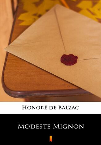 Modeste Mignon Honoré de Balzac - okladka książki