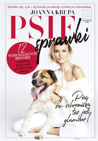 Psie sprawki Joanna Krupa - okladka książki