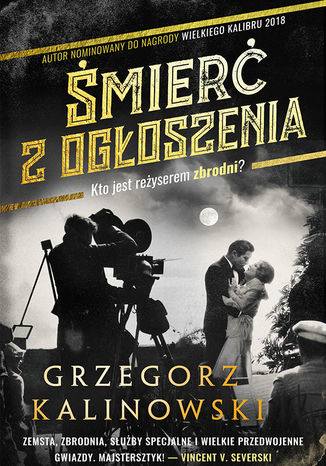 Śmierć z ogłoszenia Grzegorz Kalinowski - okladka książki