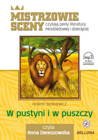 W pustyni i w puszczy Henryk Sienkiewicz - okladka książki