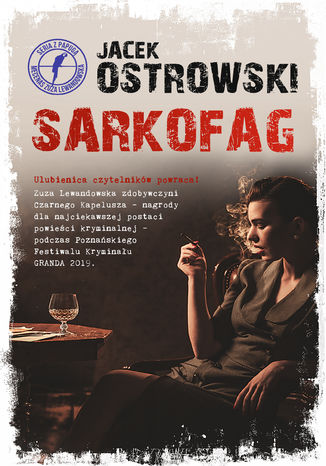 Sarkofag Jacek Ostrowski - okladka książki