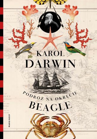 Podróż na okręcie Beagle Karol Darwin, Kazimierz Witalis Szarski - okladka książki