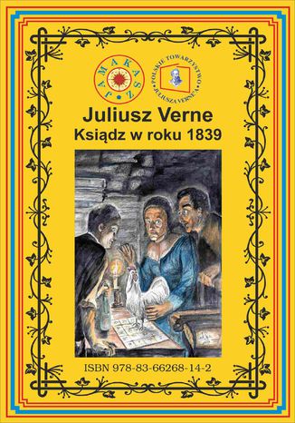 Ksiądz w roku 1839 Juliusz Verne - okladka książki