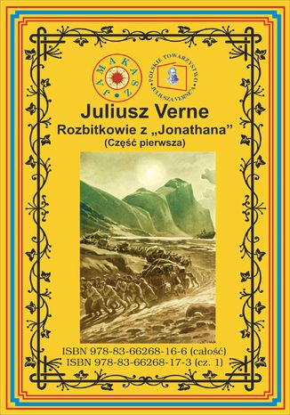 Rozbitkowie z "Jonathana" Część 1 Juliusz Verne - okladka książki