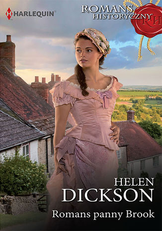 Romans panny Brook Helen Dickson - okladka książki