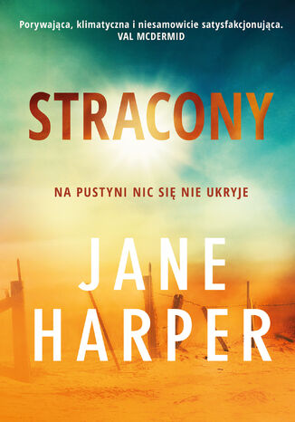 Stracony Jane Harper - okladka książki