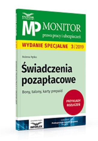 Świadczenia pozaplacowe Alicja Kozłowska - okladka książki