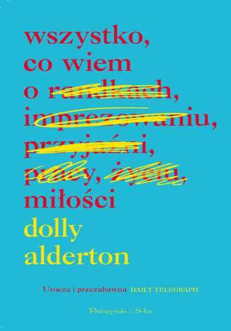 Wszystko, co wiem o miłości Dolly Alderton - okladka książki