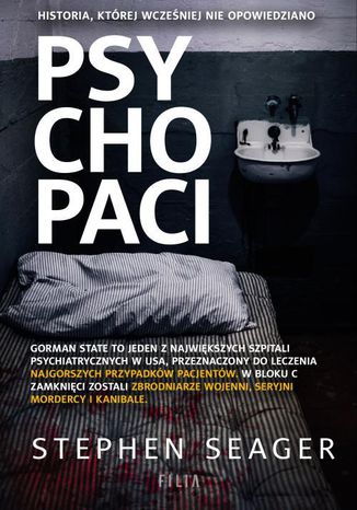 Psychopaci Stephen Seager - okladka książki