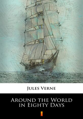 Around the World in Eighty Days Jules Verne - okladka książki