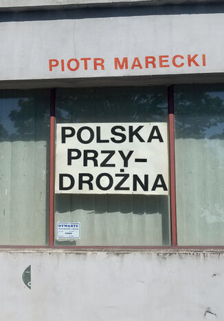 Polska przydrożna Piotr Marecki - okladka książki