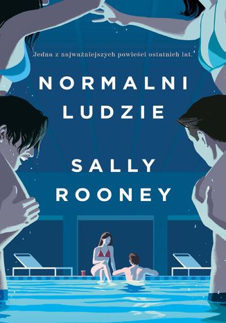 Normalni ludzie Sally Rooney - okladka książki