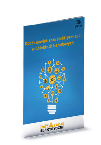 Dobór oświetlenia elektrycznego w obiektach handlowych Janusz Strzyżewski - okladka książki