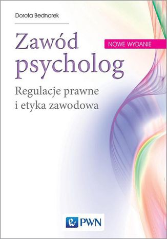 Zawód psycholog Dorota Bednarek - okladka książki