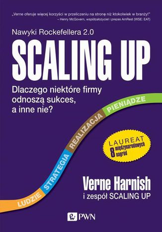 Scaling Up Verne Harnish - okladka książki