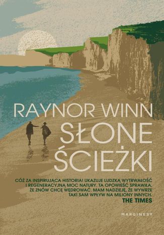 Słone ścieżki Raynor Winn, Kamila Slawinski - okladka książki