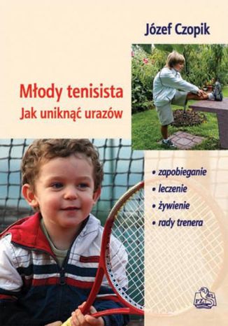 Młody tenisista J. Czopik - okladka książki