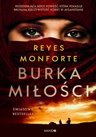 Burka miłości Reyes Monforte - okladka książki