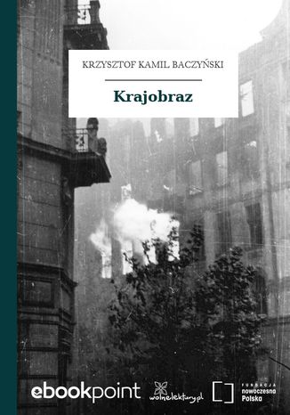 Krajobraz Krzysztof Kamil Baczyński - okladka książki