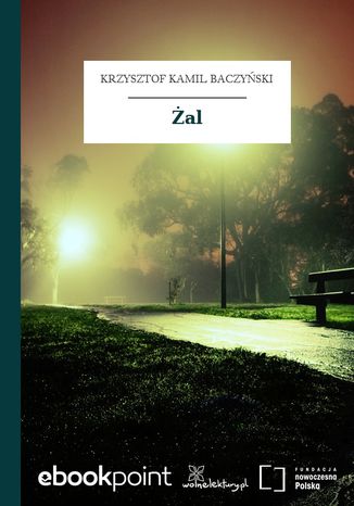 Żal Krzysztof Kamil Baczyński - okladka książki